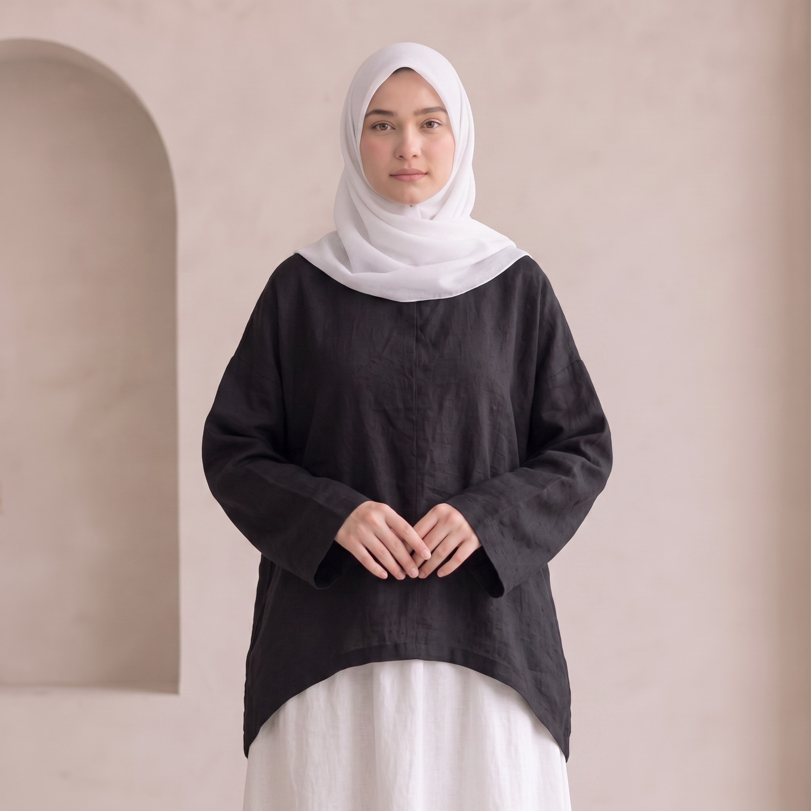 ELEA Blouse – Oversized shirt - Gambar 2