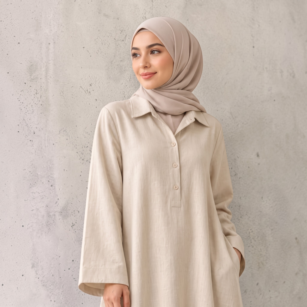 ELORA dress linen
